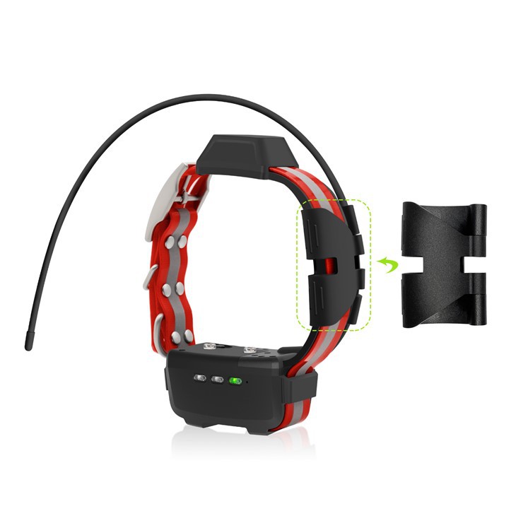 ที่เก็บสายอากาศสำหรับปลอกคอสุนัข TR